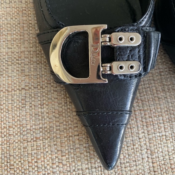 Authentic Dior Shoes with silver D Hardware - Picture 7 of 9